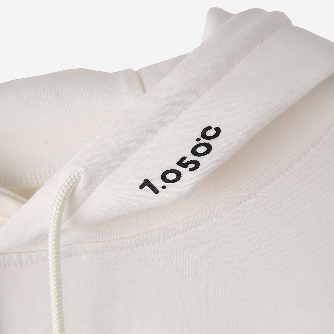 【1.050°C】Logo Hoodie(ホワイト)